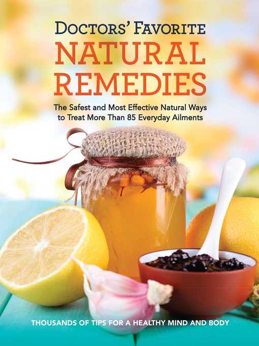 Cover image for Doctors' Favorite Natural Remedies